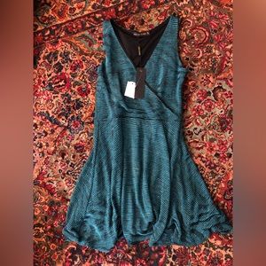 NWT Beautiful Anthropologie Cecilia Prado blue sparkle dress
